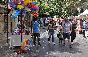 LEBANON-BEIRUT-GEMMAYZE STREET-FAIR