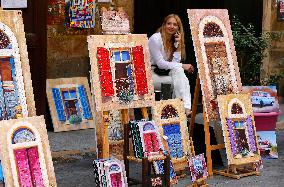 LEBANON-BEIRUT-GEMMAYZE STREET-FAIR