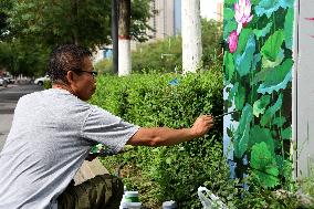 CHINA-XINJIANG-ARTSY TRAFFIC BOX (CN)