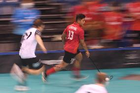 (SP)SINGAPORE-FLOORBALL-WORLD CHAMPIONSHIP QUALIFIERS-THA VS NZL