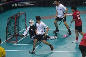 (SP)SINGAPORE-FLOORBALL-WORLD CHAMPIONSHIP QUALIFIERS-THA VS NZL