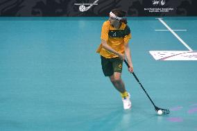 (SP)SINGAPORE-FLOORBALL-WORLD CHAMPIONSHIP QUALIFIERS-AUS VS JPN