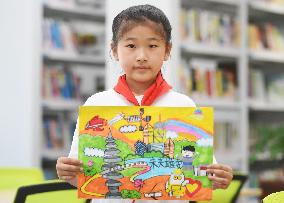 CHINA-HEBEI-XIONG'AN NEW AREA-CHILDREN-DRAWINGS (CN)