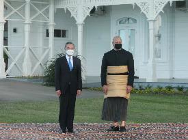 TONGA-NUKU'ALOFA-KING-CHINA-WANG YI-MEETING