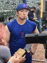 Baseball: Cubs outfielder Seiya Suzuki