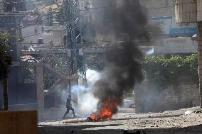 MIDEAST-HEBRON-WOMAN KILLED