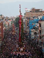 NEPAL-LALITPUR-RATO MACHINDRANATH FESTIVAL