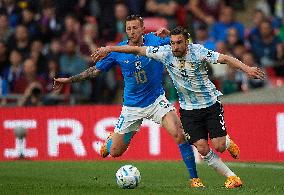 (SP)BRITAIN-LONDON-FOOTBALL-FINALISSIMA-ARGENTINA VS ITALY
