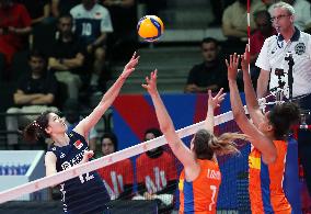 (SP)TURKEY-ANKARA-VOLLEYBALL-NATIONS LEAGUE-WOMEN-CHN VS NED