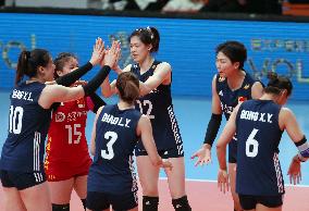 (SP)TURKEY-ANKARA-VOLLEYBALL-NATIONS LEAGUE-WOMEN-CHN VS NED