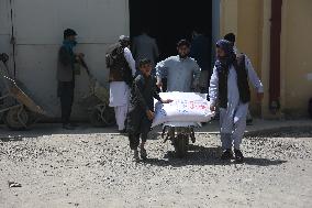 AFGHANISTAN-KABUL-HUMANITARIAN AID