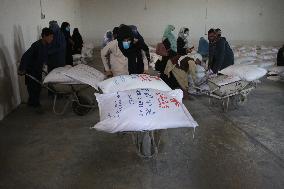 AFGHANISTAN-KABUL-HUMANITARIAN AID