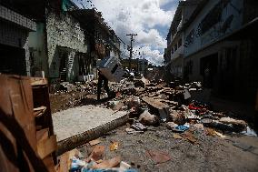 BRAZIL-PERNAMBUCO-HEAVY RAINS-DEATH DOLL