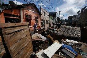 BRAZIL-PERNAMBUCO-HEAVY RAINS-DEATH DOLL