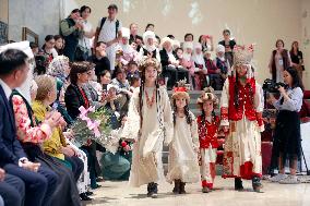 KYRGYZSTAN-BISHKEK-INT'L CHILDREN'S DAY-FASHION SHOW