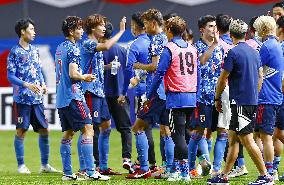 Football: Japan-Paraguay friendly