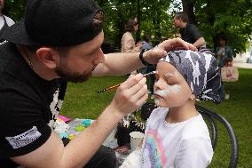 UKRAINE-KIEV-HOSPITAL-CHILDREN'S DAY
