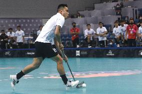 (SP)SINGAPORE-FLOORBALL-WORLD CHAMPIONSHIP QUALIFIERS-SGP VS THA