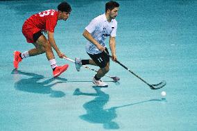 (SP)SINGAPORE-FLOORBALL-WORLD CHAMPIONSHIP QUALIFIERS-SGP VS THA