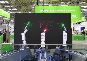 GERMANY-HANOVER-TRADE FAIR-CLOSE