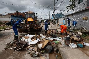 BRAZIL-HEAVY RAINS-DAMAGES