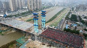 CHINA-ANHUI-HEFEI-WATER DIVERSION PROJECT-BRIDGE CONSTRUCTION (CN)