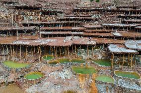 CHINA-TIBET-QAMDO-MANGKAM-SALT PAN (CN)