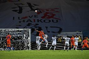 (SP)CHINA-HAINAN-HAIKOU-FOOTBALL-CSL-SHANDONG VS ZHEJIANG (CN)