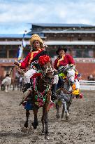 CHINA-YUNNAN-SHANGRI-LA-HORSE RACING FESTIVAL (CN)