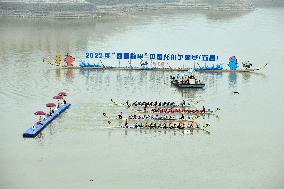 #CHINA-HUBEI-DRAGON BOAT RACE-THREE GORGES DAM(CN)
