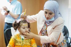 ALGERIA-ALGIERS-CHILDREN-DRAGON BOAT FESTIVAL