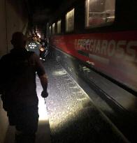 ITALY-ROME-HIGH-SPEED TRAIN-ACCIDENT