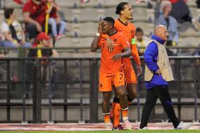 (SP)BELGIUM-BRUSSELS-FOOTBALL-UEFA NATIONS LEAGUE-BELGIUM VS NETHERLAND