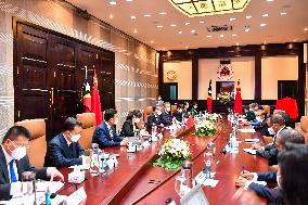 TIMOR-LESTE-DILI-PM-CHINA-WANG YI-MEETING