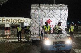 SRI LANKA-COLOMBO-CHINA EMERGENCY HUMANITARIAN MEDICINE AID-FIRST BATCH