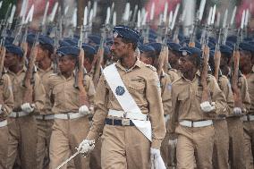 ETHIOPIA-ADDIS ABABA-POLICE FORCES-HONORING