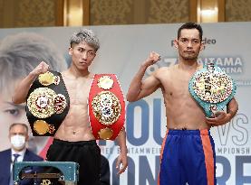 Boxing: Weigh-in for Inoue-Donaire title unification bout