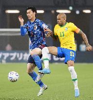 Football: Japan-Brazil friendly