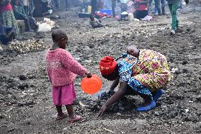 DR CONGO-KIBUMBA-DISPLACED PEOPLE