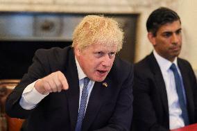 BRITAIN-LONDON-BORIS JOHNSON-NO-CONFIDENCE VOTE-WIN