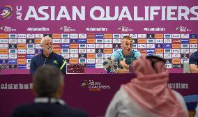 (SP)QATAR-DOHA-FOOTBALL-FIFA WORLD CUP QATAR-ASIAN QUALIFYING PLAYOFF-AUSTRALIA-PRESS