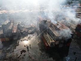 BANGLADESH-CHATTOGRAM-CONTAINER-DEPOT-FIRE