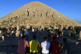 TURKEY-ADIYAMAN-MOUNT NEMRUT-TOURISM