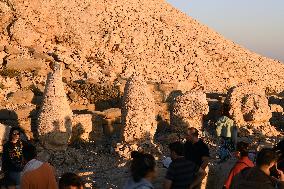 TURKEY-ADIYAMAN-MOUNT NEMRUT-TOURISM