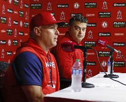 Baseball: Angels interim manager Nevin