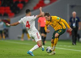 (SP)QATAR-DOHA-FIFA WORLD CUP-ASIAN QUALIFYING PLAYOFF-UAE VS AUS