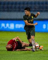 (SP)CHINA-MEIZHOU-FOOTBALL-CSL-BEIJING GUOAN VS CHENGDU RONGCHENG(CN)