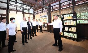 CHINA-SICHUAN-MEISHAN-XI JINPING-INSPECTION (CN)