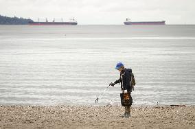 CANADA-VANCOUVER-WORLD OCEANS DAY-SHORELINE CLEANUP