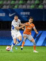 (SP)CHINA-MEIZHOU-FOOTBALL-CSL-TIANJIN VS SHENZHEN(CN)